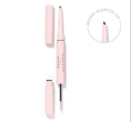 WANDER BEAUTY Upgraded Brows Pencil & Gel Duo Dark Brown 2-in-1 - Picture 1 of 8